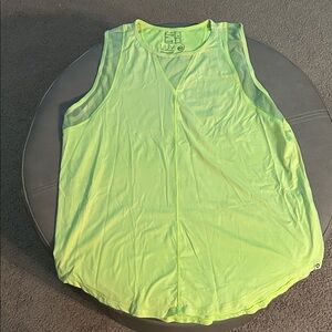 Lucky in Love Lime Green Tank Top